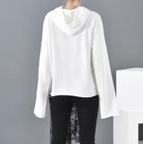 Little Lace Number Hooded Sweatshirt (Top)